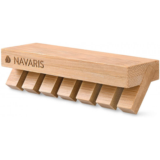 Navaris Αξεσουάρ Οργάνωσης Καλωδίων - Bamboo - 52803.01