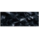 Navaris Μαγνητικός Γυάλινος Πίνακας - 80 x 30cm - Design Dark Stereoscopic - Black - 53031.01