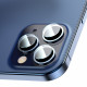 Baseus iPhone 12 Pro / iPhone 12 Pro Max Gem Camera Lens 3H 0.25mm Προστατευτικό Φιλμ για την Κάμερα - 2 Τεμάχια - Διάφανο - SGAPIPH61P-JT02