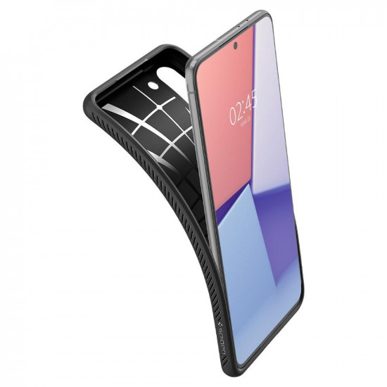Spigen Samsung Galaxy S21 Liquid Air Θήκη Σιλικόνης - Matte Black