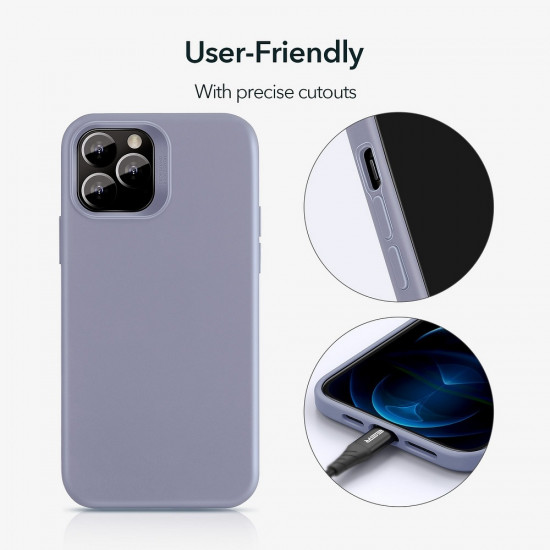 ESR iPhone 12 Pro Max Cloud Θήκη από Σιλικόνη - Grey