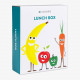 Navaris Bento Box for Kids Δοχείο Αποθήκευσης Τροφής για Παιδιά BPA Free - Blue - 49877.02.17