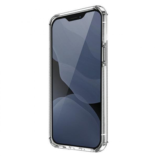 Uniq iPhone 12 Pro Max Combat Σκληρή Θήκη με Πλαίσιο Σιλικόνης - Διάφανη