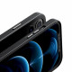 Baseus iPhone 12 Pro Max Magnetic Leather Θήκη με Επένδυση Συνθετικού Δέρματος - Black