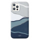 Uniq iPhone 12 Pro Max Coehl Ciel Σκληρή Θήκη με Πλαίσιο Σιλικόνης - Blue