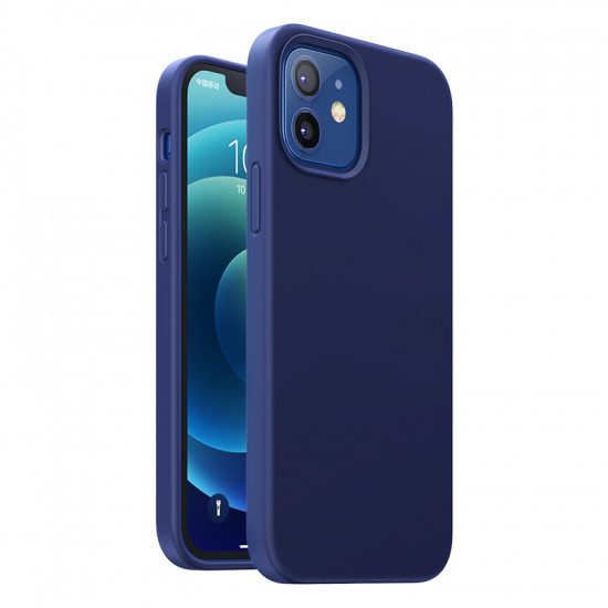 Ugreen iPhone 12 / iPhone 12 Pro Θήκη Σιλικόνης Rubber TPU - Navy Blue