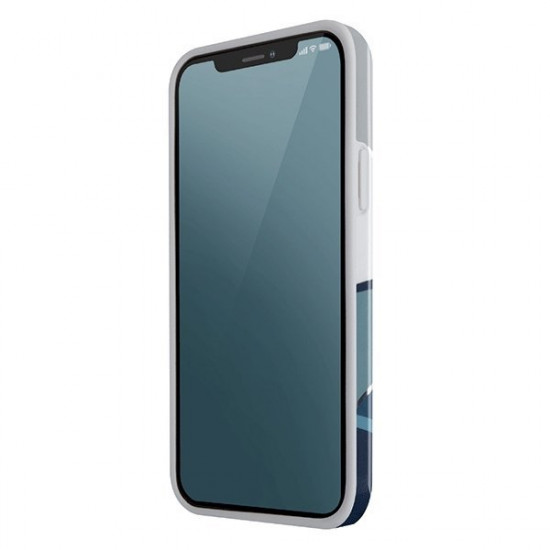 Uniq iPhone 12 / iPhone 12 Pro Coehl Ciel Σκληρή Θήκη με Πλαίσιο Σιλικόνης - Blue