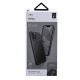 Uniq iPhone 12 / iPhone 12 Pro Hexa Μαλακή Θήκη Carbon Fiber - Black
