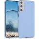 KW Samsung Galaxy S21 Plus Θήκη Σιλικόνης TPU - Light Blue Matte - 54065.58