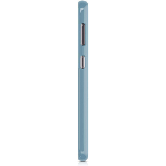 KW Samsung Galaxy S21 Plus Θήκη Σιλικόνης TPU - Stone Blue - 54065.206