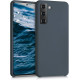 KW Samsung Galaxy S21 Θήκη Σιλικόνης Rubber TPU - Slate Grey - 54056.202