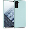 KW Samsung Galaxy S21 Plus Θήκη Σιλικόνης Rubber TPU - Frosty Mint - 54066.200