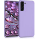 KW Samsung Galaxy S21 Plus Θήκη Σιλικόνης Rubber TPU - Lavender - 54066.108