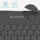 Navaris 2-in-1 Acupressure Mat and Pillow Set Σετ 2 σε 1 Χαλάκι και Μαξιλάρι Μασάζ - Grey - 43899.19