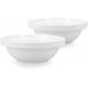 Navaris Cat Bowls - Σετ με 2 Κεραμικά Μπολ Φαγητού και Νερού - 600ml - White - 51398.04
