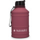 Navaris Μπουκάλι Νερού από Ανοξείδωτο Ατσάλι - BPA Free - 2.2 L - Bordeaux - 51084.26