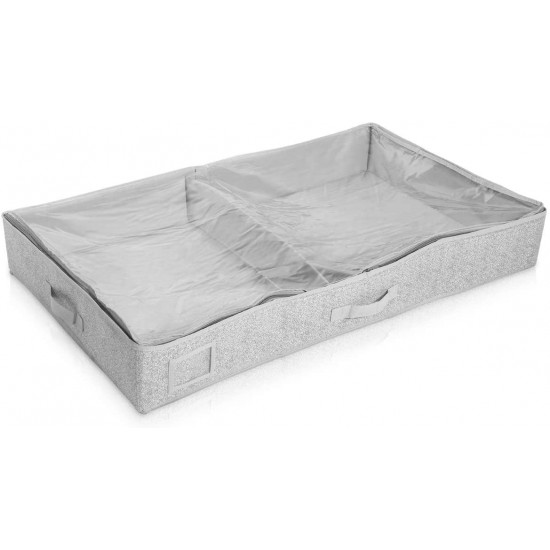 Navaris Under Bed Storage Bag - Θήκη Αποθήκευσης - 66L - Grey - 46268.22