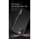 Dux Ducis iPhone 12 Pro Max Fino Series Σκληρή Θήκη με Πλαίσιο Σιλικόνης και Επένδυση από Ύφασμα - Black