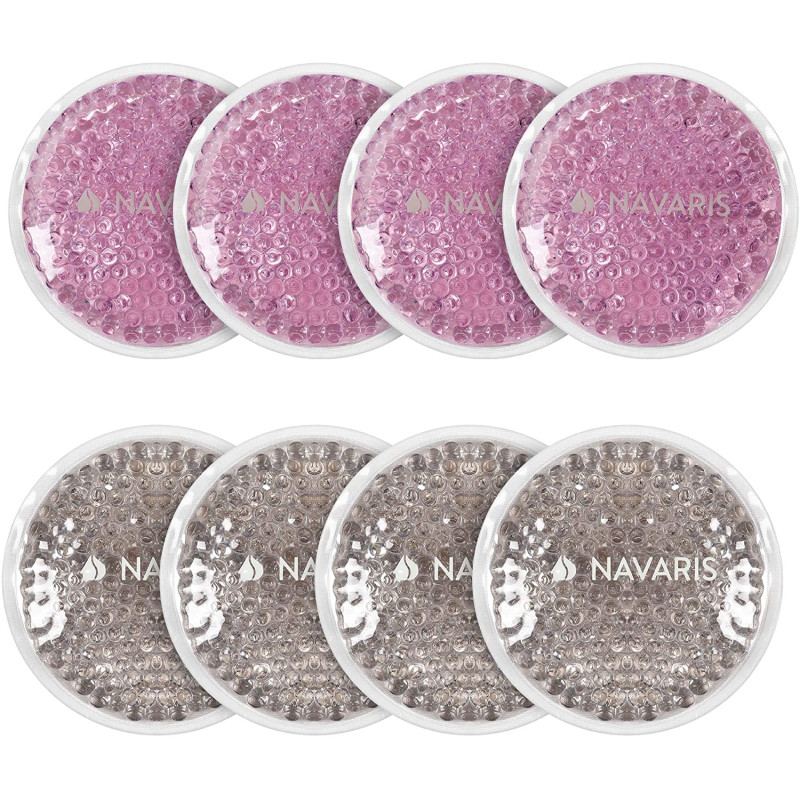 Navaris Κομπρέσες Γέλης Ζεστού / Κρύου - Pink / Grey - 52595.33.22