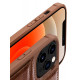 Nillkin iPhone 12 / iPhone 12 Pro Aoge Leather Θήκη από Γνήσιο Δέρμα και Υποδοχή για Κάρτα - Brown