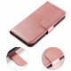 OEM iPhone 12 Pro Max Θήκη Πορτοφόλι Stand από Δερματίνη - Pink