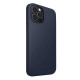 Uniq iPhone 12 Pro Max Lino Hue Θήκη Σιλικόνης - Blue