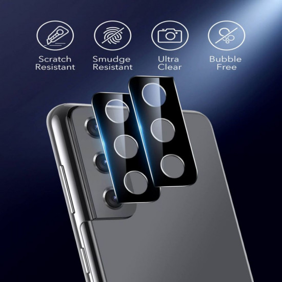 ESR Samsung Galaxy S21 Plus Camera Lens Αντιχαρακτικό Γυαλί για την Κάμερα - 2 Τεμάχια - Black