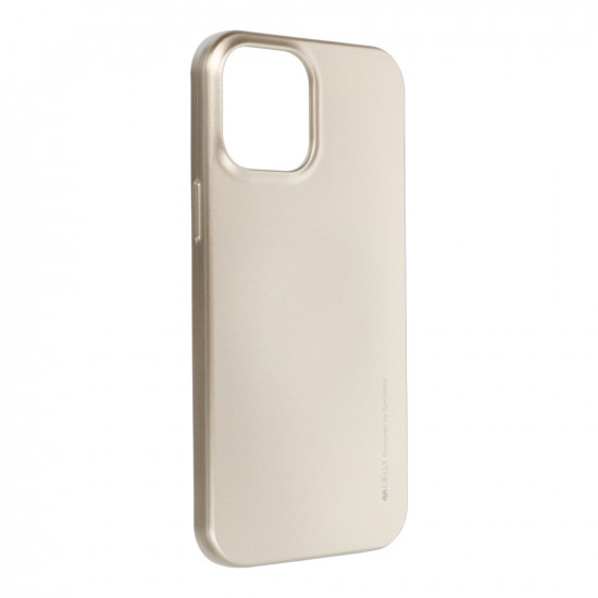 Mercury i-Jelly Premium Slim Case for iPhone 12 Pro Max - Gold