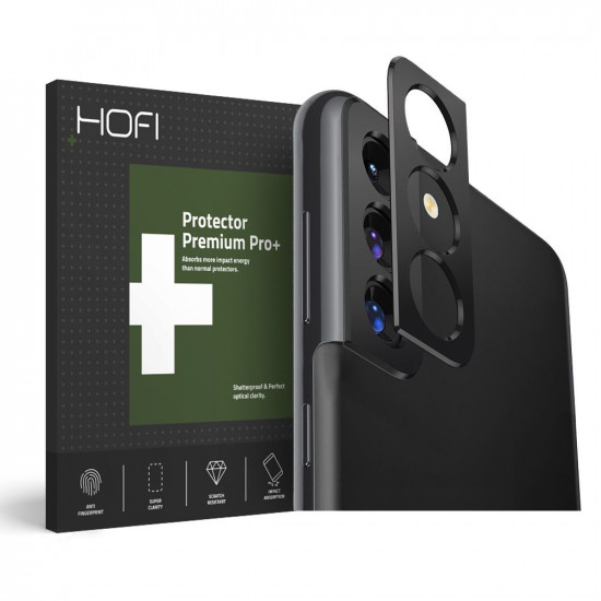 Hofi Samsung Galaxy S21 Plus Metal Camera Styling Μεταλλικό Προστατευτικό για την Κάμερα - Black