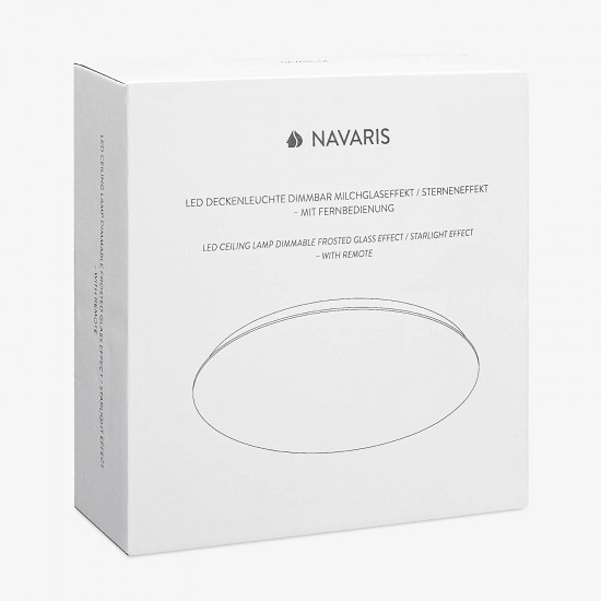 Navaris LED Φωτιστικό Οροφής - 52606.12.01