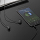 Hoco M75 Belle Handsfree Ακουστικά με Ενσωματωμένο Μικρόφωνο - Black