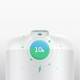 Baseus Elephant Humidifier Υγραντήρας - Καθαριστής Αέρα με Λειτουργία Φωτός - 600ml - White - DHXX-02