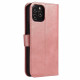 OEM Samsung Galaxy S21 Θήκη Πορτοφόλι Stand από Δερματίνη - Pink