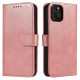 OEM Samsung Galaxy S21 Ultra Θήκη Πορτοφόλι Stand από Δερματίνη - Pink
