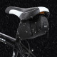 Wozinsky Bike Saddle Bag - Τσάντα Αποθήκευσης για Σέλα Ποδηλάτων 0,6L - Black - WBB8BK