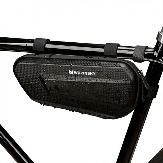 Wozinsky Bike Frame Storage Bag - Universal Τσάντα Αποθήκευσης για Ποδήλατο 1,5L - Black - WBB10BK