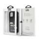 Karl Lagerfeld iPhone 12 / iPhone 12 Pro Iconic Karl and Choupette Σκληρή Θήκη με Επένδυση Συνθετικού Δέρματος - Black - KLHCP12MPCUSKCBK