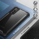i-Blason Samsung Galaxy S21 Plus Ares Σκληρή Θήκη με Πλαίσιο Σιλικόνης χωρίς Προστασία Οθόνης - Black