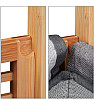 Relaxdays Κάδος Απλύτων από Μπαμπού - Natural / Grey - 4052025265052 Relaxdays Κάδος Απλύτων από Μπαμπού - Natural / Grey - 4052025265052