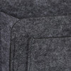 Relaxdays Bed Pocket Τσέπη Organiser Κρεβατιού - Dark Grey - 4052025898380