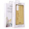 Kalibri Samsung Galaxy S21 Σκληρή Θήκη από Φυσικό Ξύλο - Light Brown - 54064.24