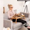 Relaxdays XL Ξύλινη Βάση Στήριξης Laptop με Ρυθμιζόμενο Ύψος και Συρτάρι - Natural - 4052025222185 Relaxdays XL Ξύλινη Βάση Στήριξης Laptop με Ρυθμιζόμενο Ύψος και Συρτάρι - Natural - 4052025222185