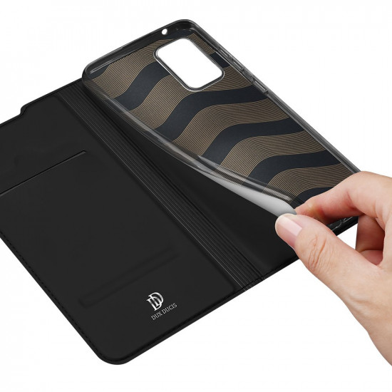 Dux Ducis Samsung Galaxy A72 / A72 5G Flip Stand Case Θήκη Βιβλίο - Black