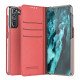 Araree Samsung Galaxy S21 Plus Mustang Diary Θήκη Βιβλίο - Tangerine Red