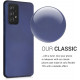 KW Samsung Galaxy A52 / A52 5G / A52s 5G Θήκη Σιλικόνης TPU - Metallic Blue - 54351.64