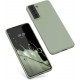 KW Samsung Galaxy S21 Θήκη Σιλικόνης TPU - Grey Green - 54055.172
