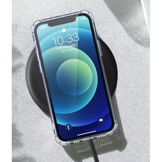 Ugreen iPhone 12 Pro Max Θήκη Σιλικόνης Rubber TPU - Διάφανη