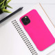 KW iPhone 12 / iPhone 12 Pro Θήκη Σιλικόνης Rubberized TPU - Neon Pink - 53844.77