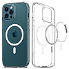 Spigen iPhone 12 Pro Max Ultra Hybrid Mag Σκληρή Θήκη με Πλαίσιο Σιλικόνης Και MagSafe - White / Διάφανη