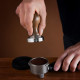 Navaris Espresso Tamper Πατητήρι για Καφέ Εσπρέσο από Ανοξείδωτο Χάλυβα με Ξύλινη Λαβή 58 mm - 51802.01.30